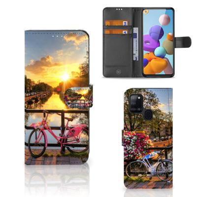 Samsung Galaxy A21s | Flip Cover | Amsterdamse Grachten