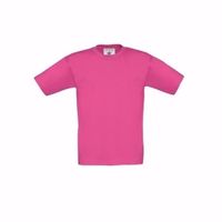 Kinder t-shirt fuchsia roze   -