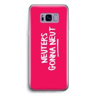 Neuters (roze): Samsung Galaxy S8 Plus Transparant Hoesje Neuters (roze): Samsung Galaxy S8 Plus Transparant Hoesje
