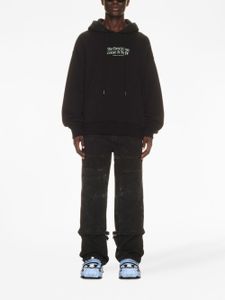 Off-White hoodie en coton Best Ideas à slogan imprimé - Noir