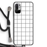 Rooster: Xiaomi Redmi Note 10 5G Transparant Hoesje met koord