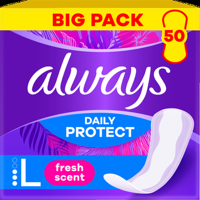 Always Daily Protect Long Met Een Frisse Geur Inlegkruisjes bij Jumbo