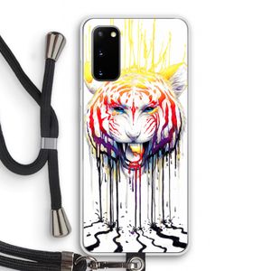 Fading: Samsung Galaxy S20 Transparant Hoesje met koord