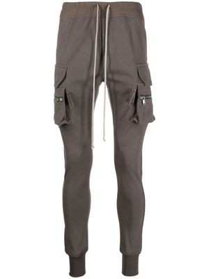 Rick Owens pantalon fuselé à lien de resserrage - Marron
