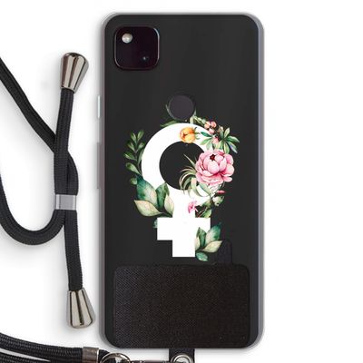 Venus: Pixel 4a 5G Transparant Hoesje met koord