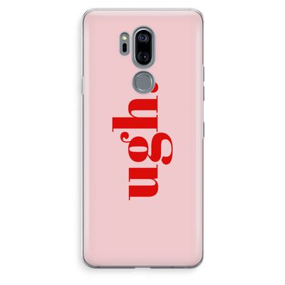 Ugh: LG G7 Thinq Transparant Hoesje