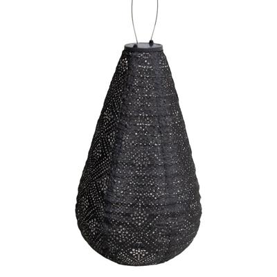 Drop dia. 28 cm Topaze donker grijs lampion Lumiz - Lumiz