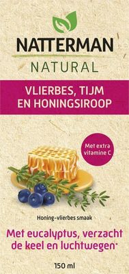 Natterman Natural siroop vlierbes (150 ml)