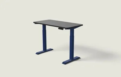 Desktronic HomeOne bureau Diepblauw / Zwart / 120x60 cm