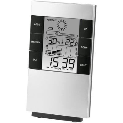 Hama LCD- thermo-/hygrometer TH-200 Weerstation Zilver