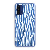 Blauwe nerven: Xiaomi Redmi 9T Transparant Hoesje