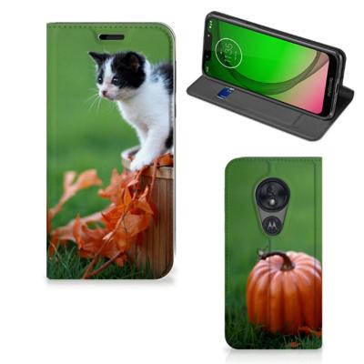 Motorola Moto G7 Play | Hoesje maken | Kitten