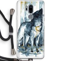 Bleeding Soul: LG G7 Thinq Transparant Hoesje met koord