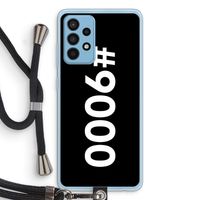 #9000: Samsung Galaxy A52 Transparant Hoesje met koord #9000: Samsung Galaxy A52 Transparant Hoesje met koord
