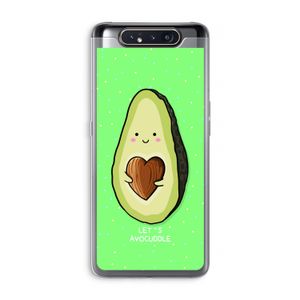 Avocuddle: Samsung Galaxy A80 Transparant Hoesje