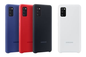 Silicone Cover EF-PA415 - Achterzijde behuizing voor mobiele telefoon - silicone - rood - voor Galaxy A41 Silicone Cover EF-PA415 - Achterzijde behuizing voor mobiele telefoon - silicone - rood - voor Galaxy A41