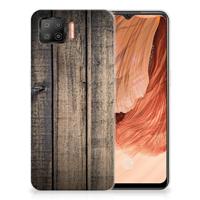 OPPO A73 4G | Bumper Hoesje | Steigerhout