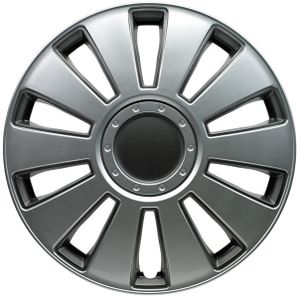 Wieldoppenset Pennsylvania 15-inch zilver/charcoal grijs PP1135