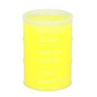 1x Potjes speelgoed/hobby slijm geel in olievat 5,5 x 8 cm 150 ml inhoud 1x Potjes speelgoed/hobby slijm geel in olievat 5,5 x 8 cm 150 ml inhoud
