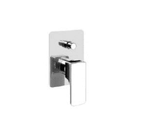 Cisal Cubic afbouwdeel douche bad mengkraan chroom CU00210021