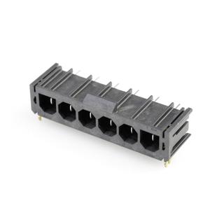 Molex 431603106 Male header, inbouw (standaard) Totaal aantal polen: 6 Inhoud: 1 stuk(s) Tray