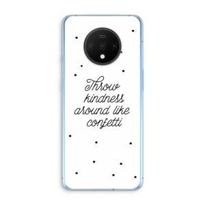 Confetti: OnePlus 7T Transparant Hoesje