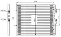 Condensor, airconditioning 35059 Condensor, airconditioning 35059