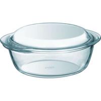 Set van 2 ovenschalen - PYREX - Glas - Rond - 1,6 L