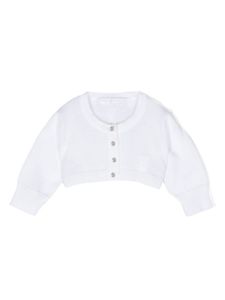 Colorichiari cardigan en coton - Blanc