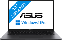 ASUS Zenbook 14 BM3402YA-KP848X AMD Ryzen™ 5 7530U Laptop 35,6 cm (14") WQXGA 16 GB LPDDR4x-SDRAM 512 GB SSD Wi-Fi 6E (802.11ax) Windows 11 Pro Zwart - thumbnail