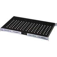 Digitus DN-19 TRAY-1-1000-SW 19 inch Apparaatbodem voor patchkast 1 HE Vast inbouw Geschikt voor kastdiepte: 1000 mm Zwart