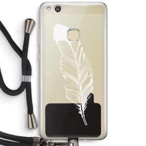 Pluim: Huawei Ascend P10 Lite Transparant Hoesje met koord