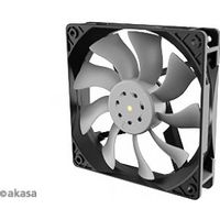 Akasa OTTO SF12 Computer behuizing Ventilator 12 cm Zwart, Grijs 1 stuk(s)