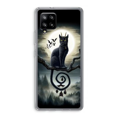 Moonlight Companions: Samsung Galaxy A42 5G Transparant Hoesje