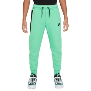 Nike Tech Fleece Sportswear Joggingbroek Kids Felgroen Zwart