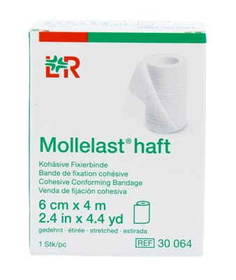 Lohmann & Rauscher Mollelast Hast Zwachtel 6cm x 4m