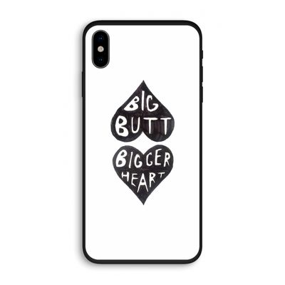 Big butt bigger heart: iPhone X Biologisch afbreekbaar hoesje
