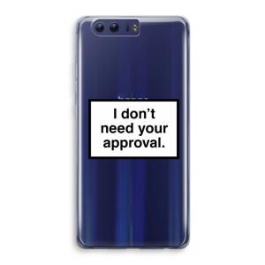 Don't need approval: Honor 9 Transparant Hoesje