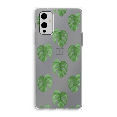 Monstera leaves: OnePlus 9 Transparant Hoesje