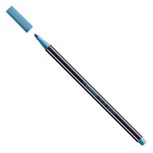 Stabilo viltstift - metallic blauw (68/841)