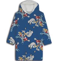 Sonic the Hedgehog Hoodie Fleece Deken Blue Wonder - Kind - One Size - thumbnail