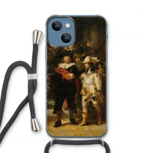 De Nachtwacht: iPhone 13 mini Transparant Hoesje met koord