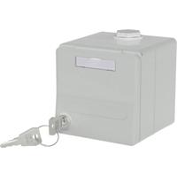 Metz Connect IP44 Modul-Aufputz-Gehäuse mit Klappdeckel und Schloss Behuizing Opbouw (op muur)