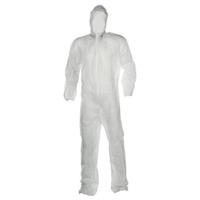 Wegwerp schilders/klussers overall - 2x - one size - Klus overalls voor volwassenen - kunststof