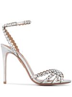 Aquazzura sandales Studio - Argent - thumbnail