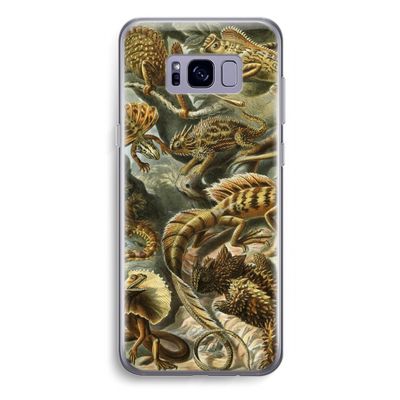 Haeckel Lacertilia: Samsung Galaxy S8 Plus Transparant Hoesje