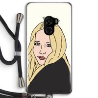 Mary Kate: Xiaomi Mi Mix 2 Transparant Hoesje met koord