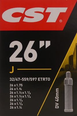 Cst binnenband 26x1,75-1.90-2.30 etrto 40/62-559, ventiel: blitz/hollands 40 mm