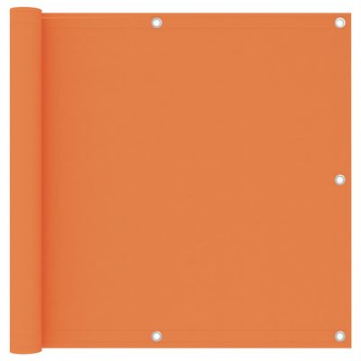 VidaXL Balkonscherm 90x300 cm oxford stof oranje