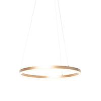 QAZQA Design hanglamp goud 60 cm incl. LED 3-staps dimbaar - Anello - thumbnail